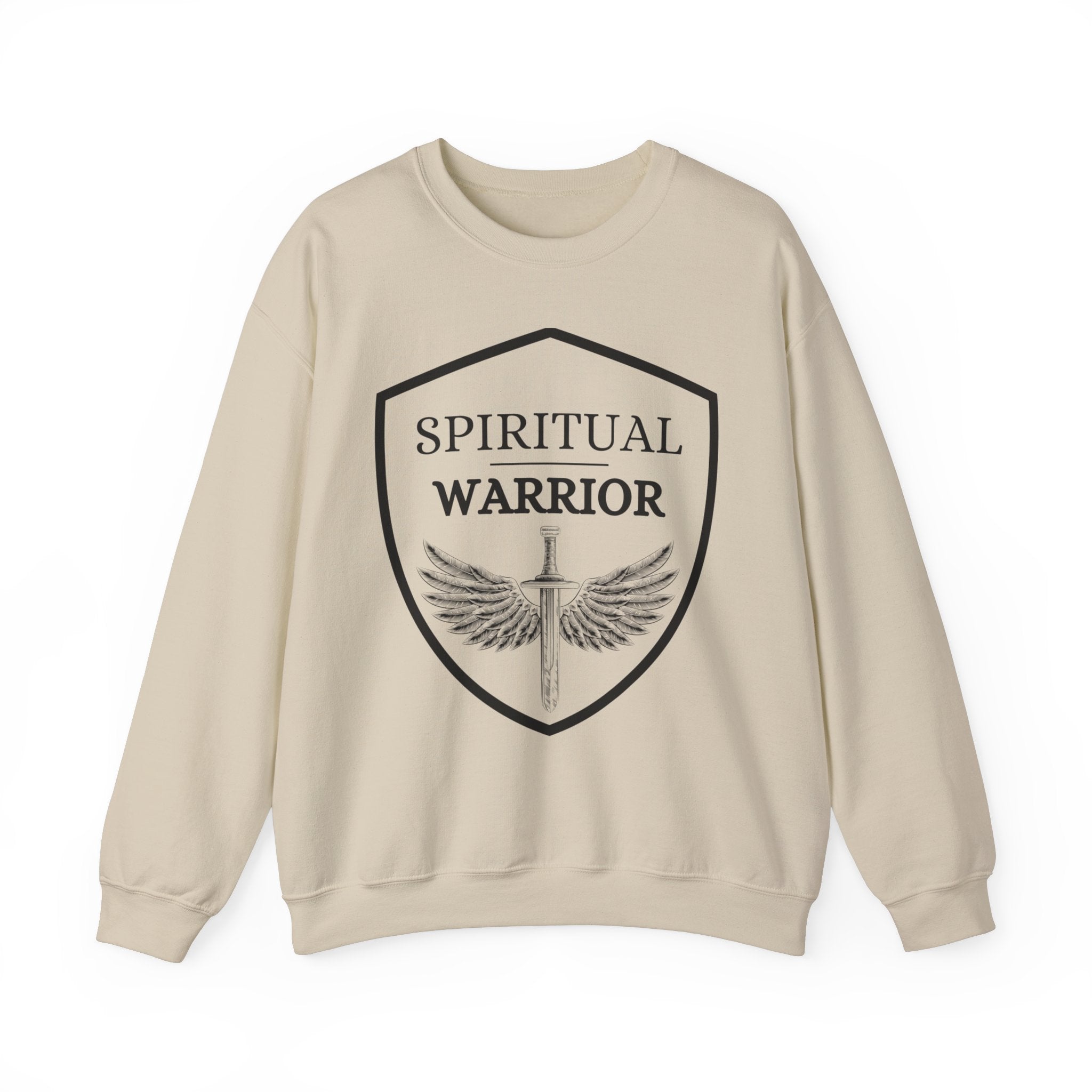 Spiritual Warrior Sword – Unisex Crewneck Sweatshirt Heavy Blend™